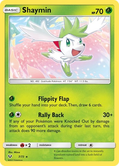 SHL: Shaymin (Reverse Holofoil)