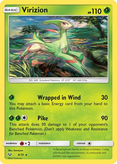 SHL: Virizion (Holofoil)