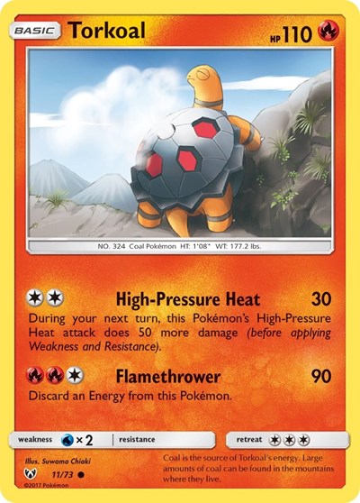 SHL: Torkoal (Reverse Holofoil)