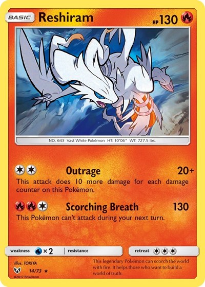 SHL: Reshiram (Holofoil)