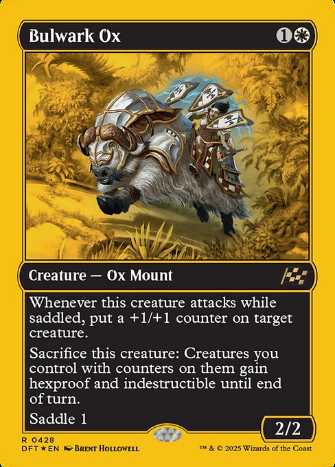 DFT: Bulwark Ox (First-Place Foil)