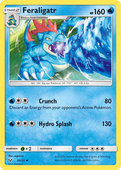 SHL: Feraligatr (Reverse Holofoil)