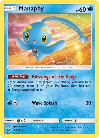 SHL: Manaphy (Holofoil)