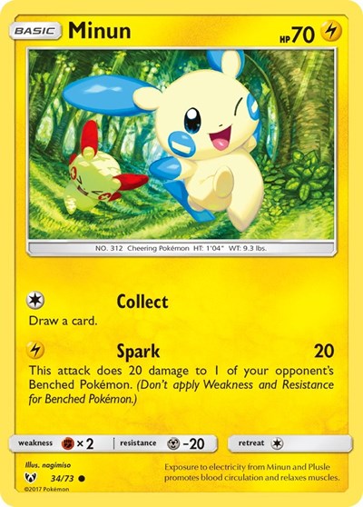 SHL: Minun (Reverse Holofoil)
