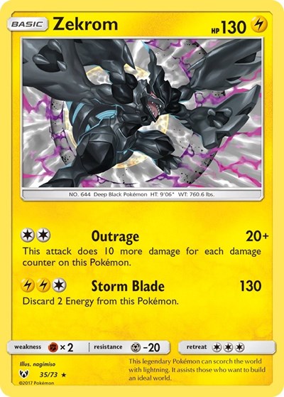 SHL: Zekrom (Holofoil)