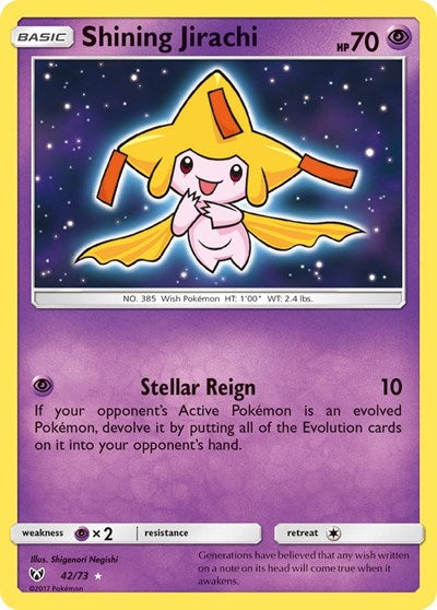 SHL: Shining Jirachi (Holofoil)