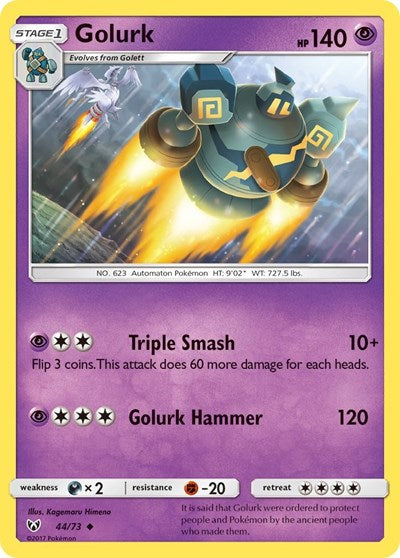 SHL: Golurk (Reverse Holofoil)