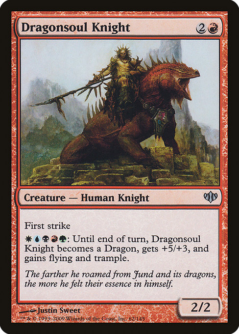CON: Dragonsoul Knight (Foil)