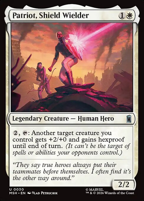 MSH: Patriot, Shield Wielder (Foil)