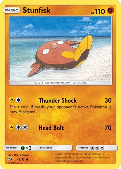 SHL: Stunfisk (Reverse Holofoil)