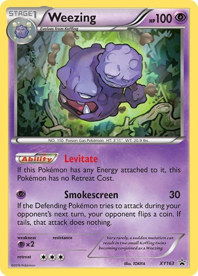 PR: Weezing - XY163 (Holofoil)