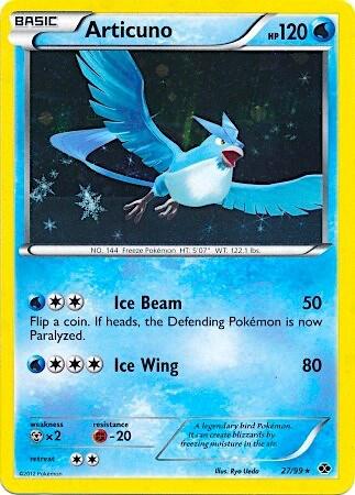 BLE: Articuno - 27/99 (Next Destinies) (Holofoil)