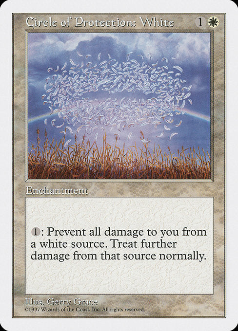 5ED: Circle of Protection: White