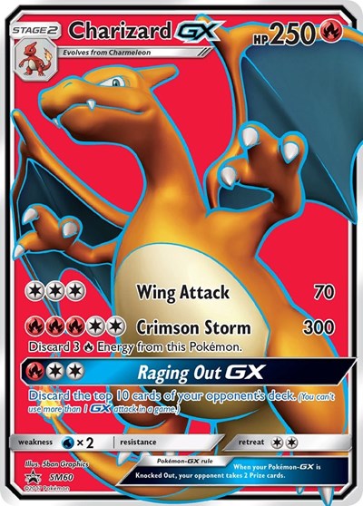 SMP: Charizard GX - SM60 (Holofoil)