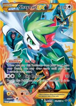 PR: Shaymin EX - 77a/108 (Holofoil)