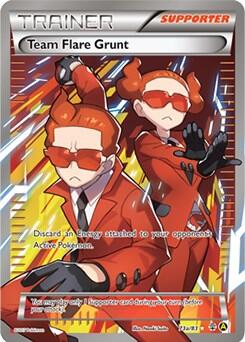 PR: Team Flare Grunt - 73a/83 (Holofoil)
