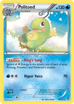 MCAP: Politoed - 18/111 (Cosmos Holo) (Holofoil)