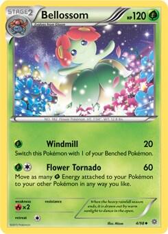 MCAP: Bellossom - 4/98 (Cosmos Holo) (Holofoil)
