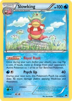 PR: Slowking - 21/122 (Cosmos Holo) (Holofoil)