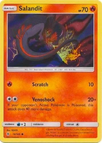 PR: Salandit - 15/145 (Collection Promo) (Holofoil)
