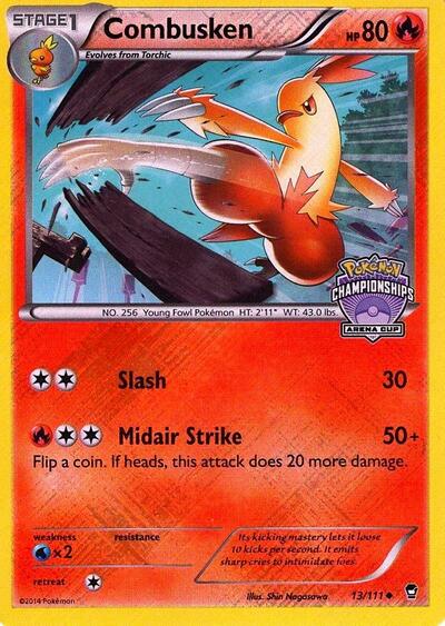 PR: Combusken - 13/111 (Arena Cup Championships) (Reverse Holofoil)