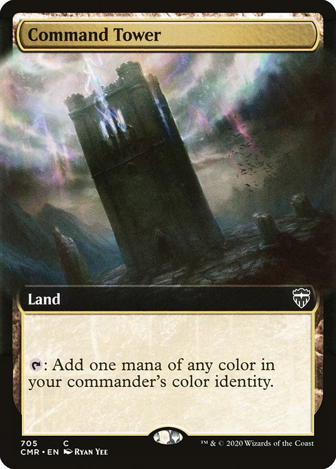 CMR: Command Tower (Extended Art) (Foil)