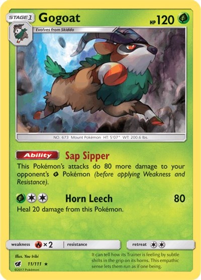 SM04: Gogoat (Holofoil)