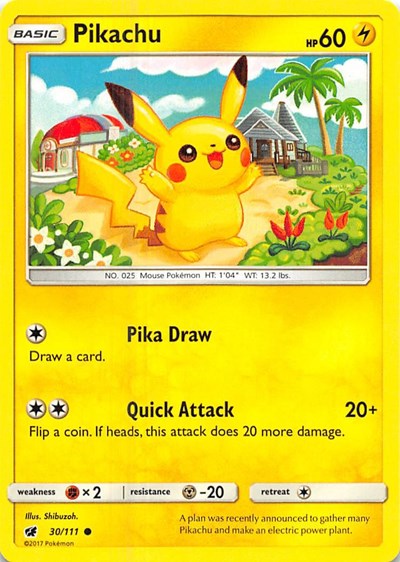 SM04: Pikachu (Reverse Holofoil)