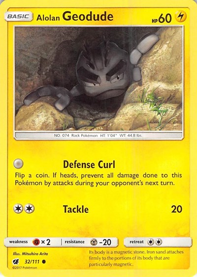 SM04: Alolan Geodude (Reverse Holofoil)