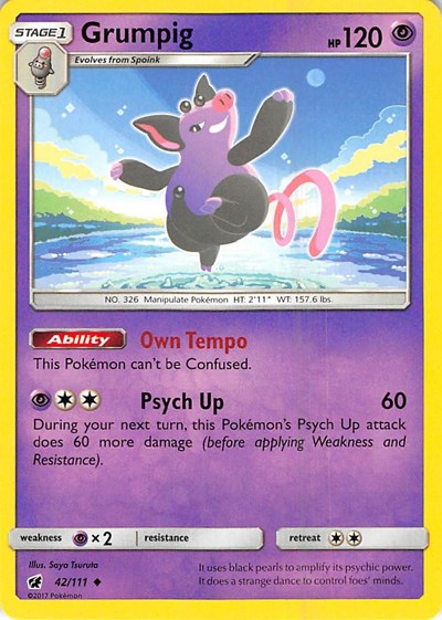 SM04: Grumpig (Reverse Holofoil)