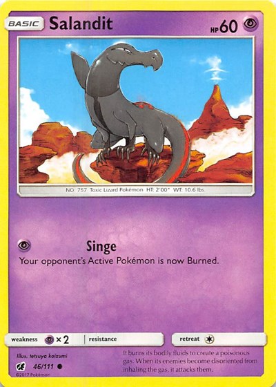 SM04: Salandit (Reverse Holofoil)