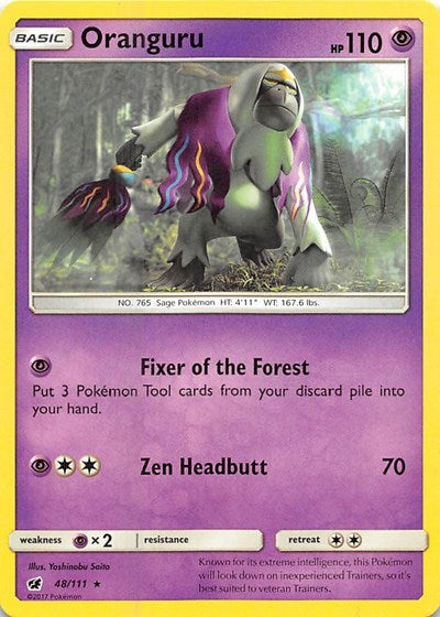 SM04: Oranguru (Reverse Holofoil)