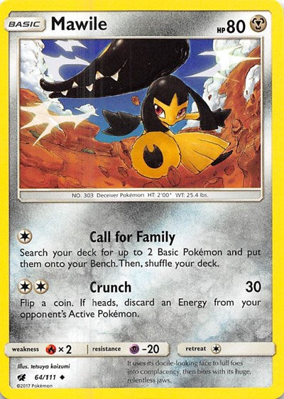 SM04: Mawile (Reverse Holofoil)