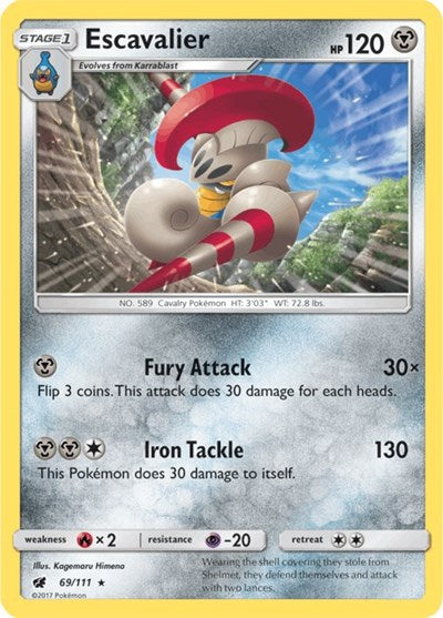 SM04: Escavalier (Reverse Holofoil)