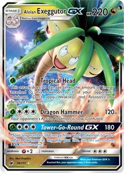 SM04: Alolan Exeggutor GX (Holofoil)