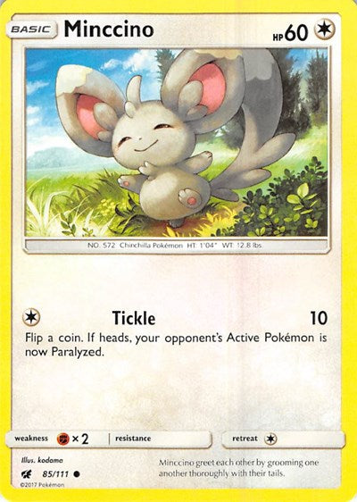 SM04: Minccino (Reverse Holofoil)
