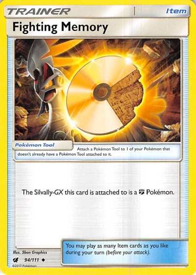 SM04: Fighting Memory (Reverse Holofoil)