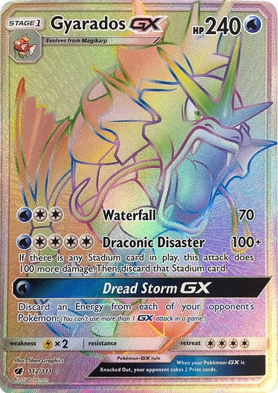SM04: Gyarados GX (Secret) (Holofoil)