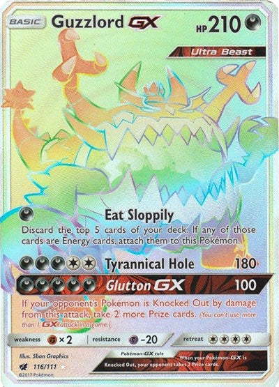 SM04: Guzzlord GX (Secret) (Holofoil)