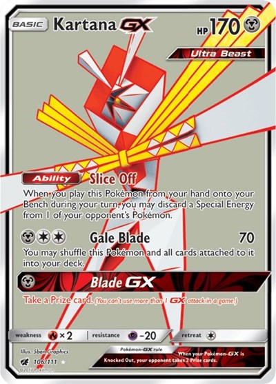 SM04: Kartana GX (Full Art) (Holofoil)
