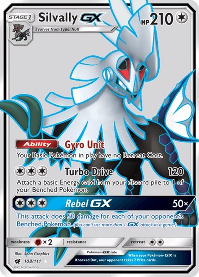 SM04: Silvally GX (Full Art) (Holofoil)