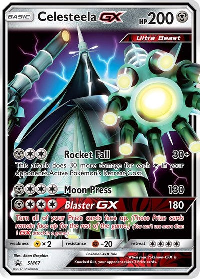 SMP: Celesteela GX - SM67 (Holofoil)