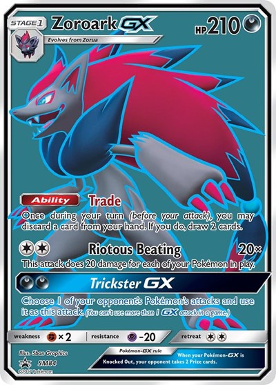 SMP: Zoroark GX - SM84 (Holofoil)
