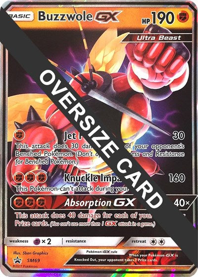 PR: Buzzwole GX - SM69 (SM Black Star Promos) (Holofoil)