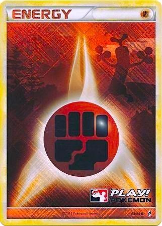 PR: Fighting Energy - 93/95 (Play! Pokemon) (Holofoil)