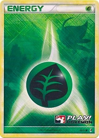 PR: Grass Energy - 88/95 (Play! Pokemon) (Holofoil)