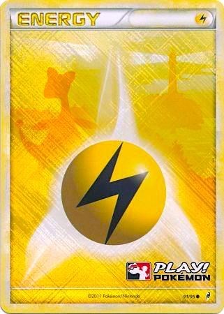 PR: Lightning Energy - 91/95 (Play! Pokemon) (Holofoil)