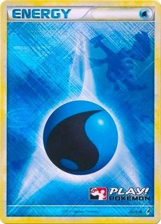 PR: Water Energy - 90/95 (Play! Pokemon) (Holofoil)