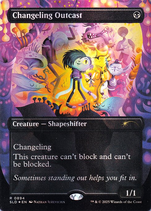 SLD: Changeling Outcast (Rainbow Foil)