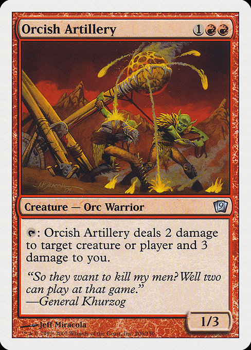 9ED: Orcish Artillery